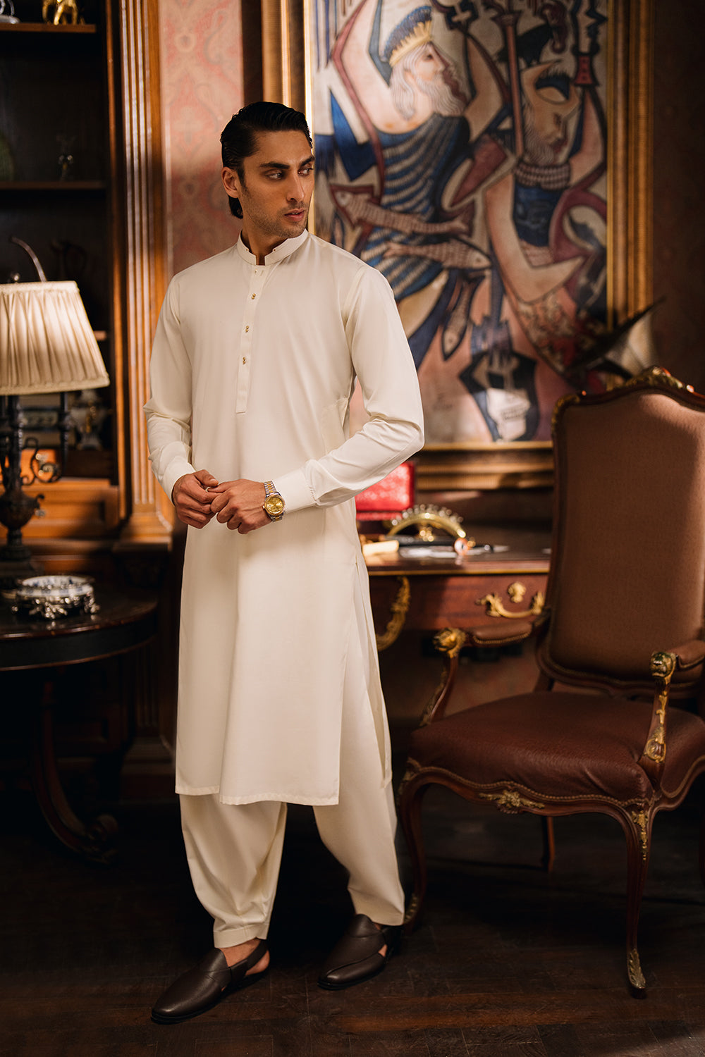 Boski shade Shalwar Kameez