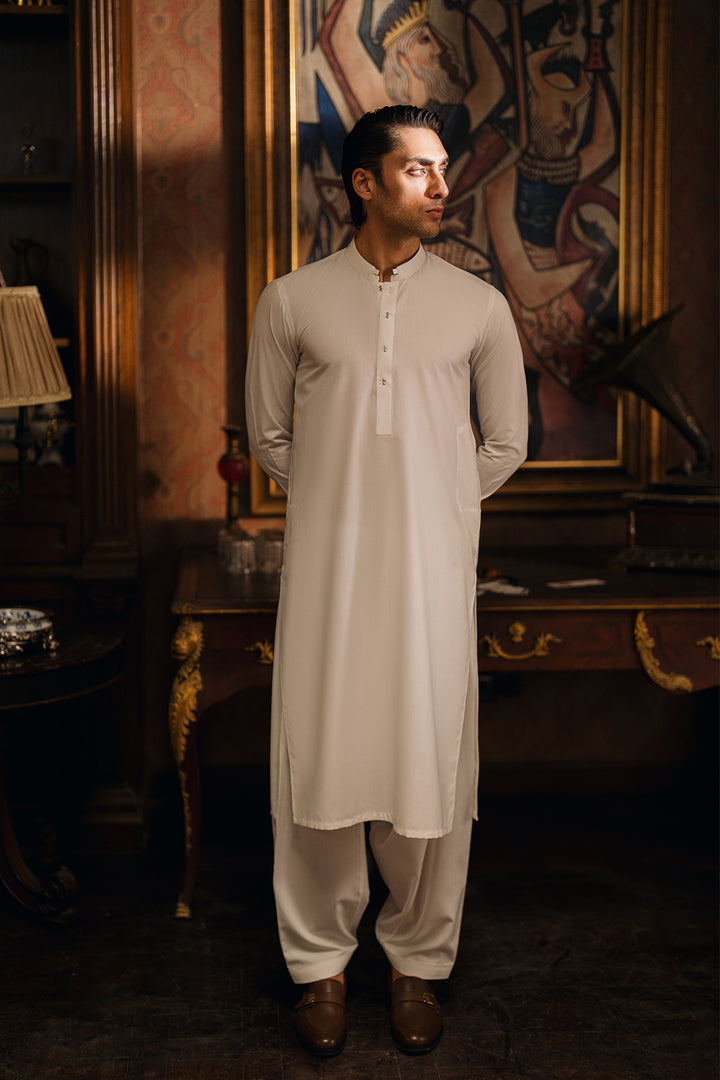 Off White  Shalwar Kameez